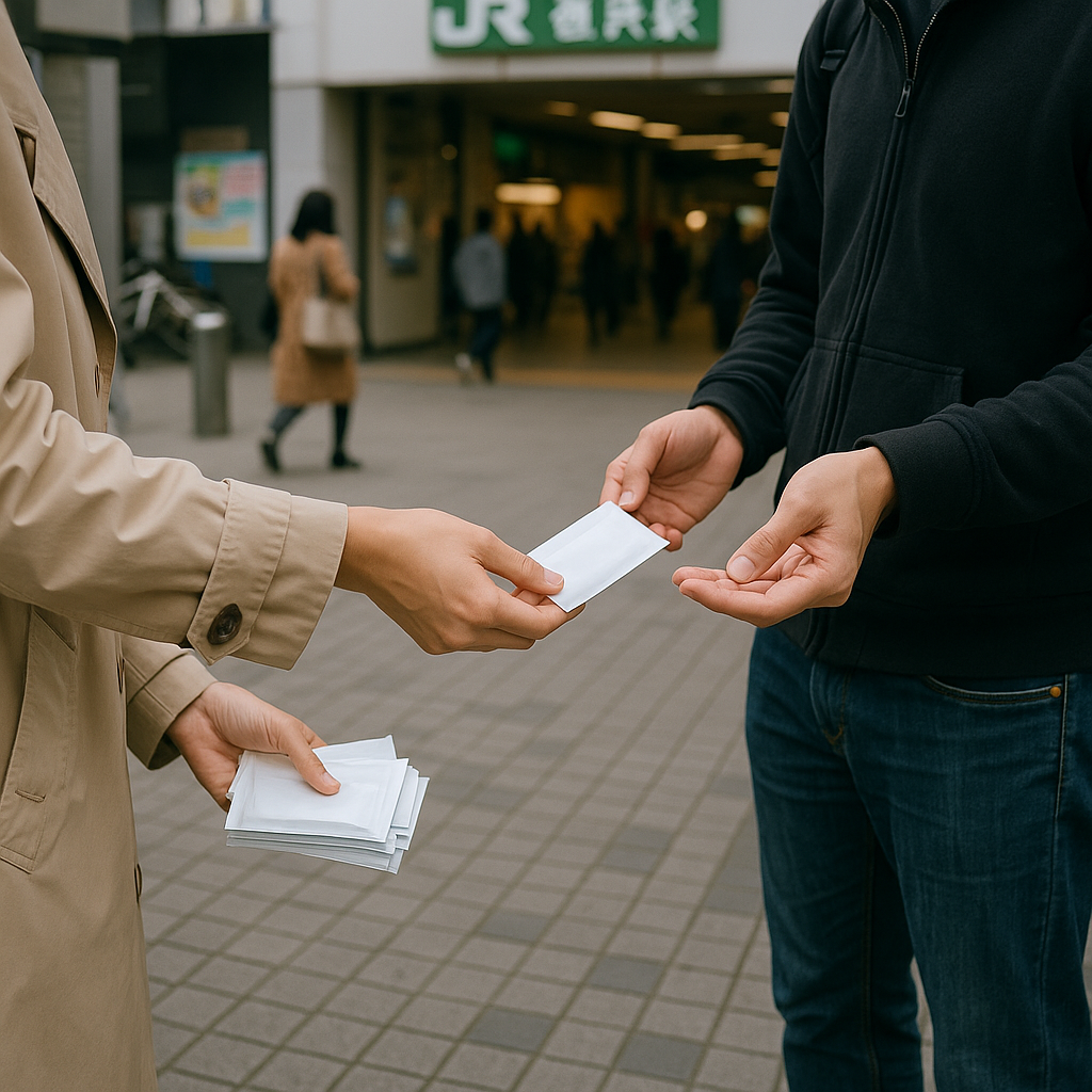 街頭サンプリング