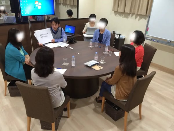 インタビュー風景