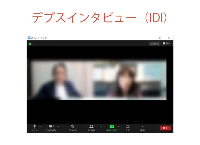 オンラインデプスインタビュー